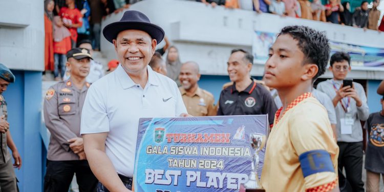 Bupati Solok Secara Resmi Menutup Langsung Turnamen GSI Kab. Solok Tahun 2024