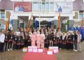 Ratusan Kader Riuh dan Antusias Ketika Ketua TP PKK Kabupaten Solok Ny. Emiko Menutup Jambore PKK Kabupaten Solok
