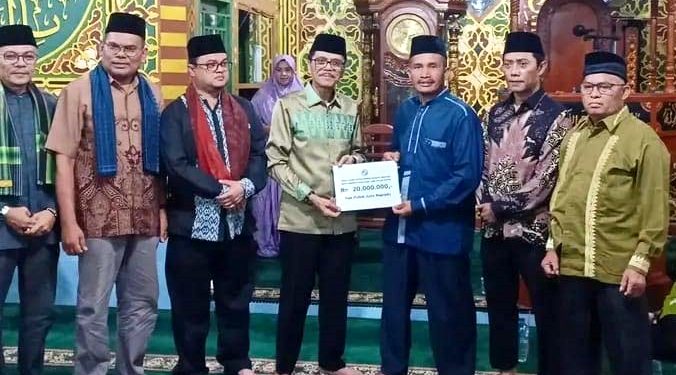 Selama Ramadhan 1445 H, Bantuan untuk Masjid di Lima Puluh Kota Hampir Mencapai Rp 1 Milyar