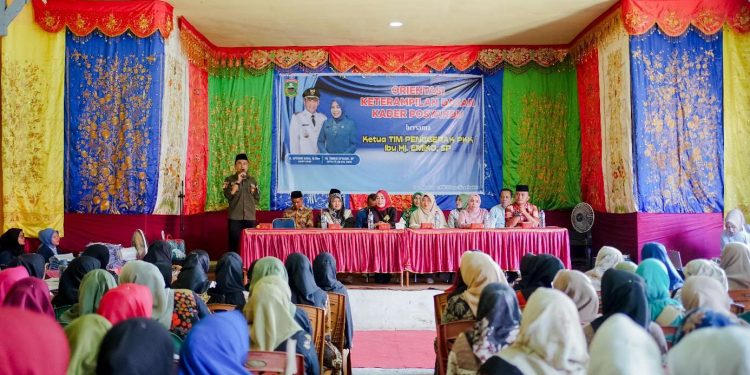Kader Posyandu dan Kader KB Nagari Sirukam Gelar Kegiatan Orientasi Keterampilan Dasar bersama Ketua TP-PKK Kab. Solok