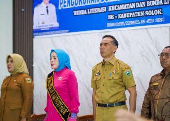 Mewakili Bupati Solok, Sekretaris Daerah Buka Secara Resmi Kegiatan Pembekalan bagi Bunda Literasi Kecamatan dan Nagari se-Kabupaten Solok