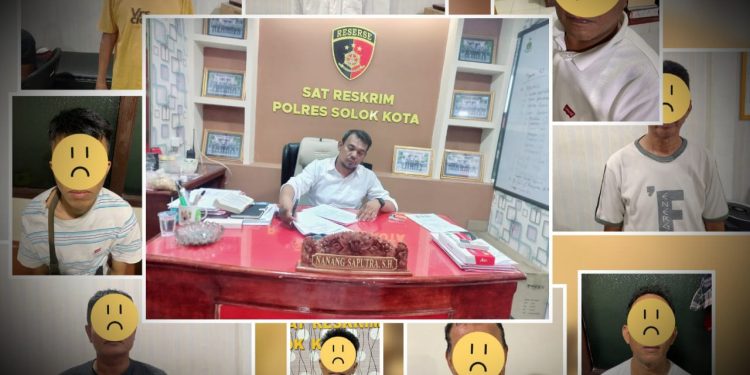 Lagi Asyik Main Judi Kartu Song, Mantan Calon Wakil Walikota Solok di Tangkap Personel Sat Reskrim Polres Solok Kota  