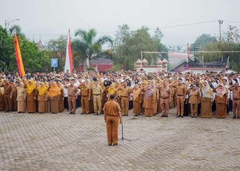 Pemkab Solok laksanakan Apel Pagi di Lingkup Pemerintah Kabupaten Solok