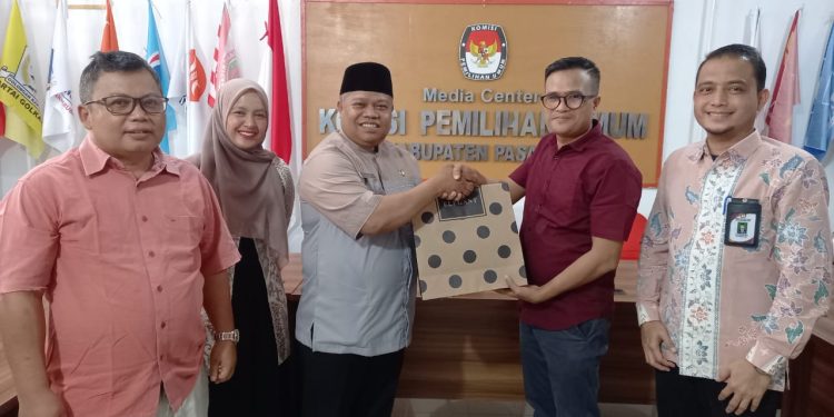 KPU Pasaman Gelar Pisah Sambut Sekretraris