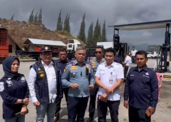 Dishub Kab. Solok Berikan Layanan Keliling Uji Kendaraan Bermotor di Terminal Alahan Panjang