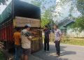 Diduga Hasil Ilegal Loging, Polres Sijunjung Amankan Truck Bermuatan Kayu Olahan