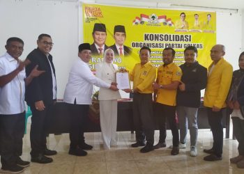 Setelah PAN, NasDem dan Hanura, Emiko dan Irwan Afriadi Terima Surat Dukungan dari Golkar
