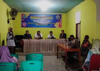Pemdes Tuapeijat Gelar Rembug Stunting