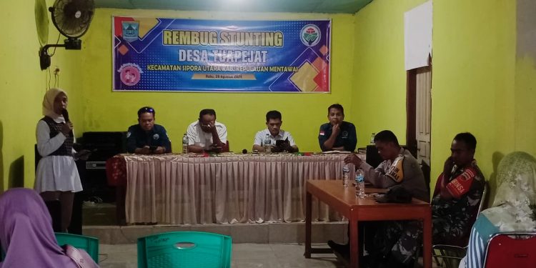 Pemdes Tuapeijat Gelar Rembug Stunting