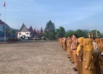 Pemkab Solok Laksanakan Apel Pagi