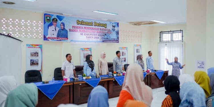 DPMN Kab. Solok Laksanakan Kegiatan Peningkatan Kapasitas Kader Pembangunan Manusia (KPM) Se-Kab. Solok