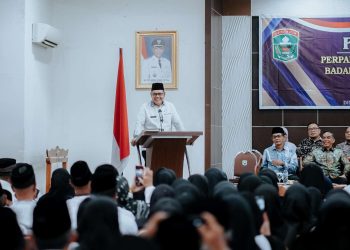 Bupati Epyardi Asda Kukuhkan Perpanjangan Masa Keanggotaan Badan Permusyawaratan Nagari ( BPN ) di Kabupaten Solok