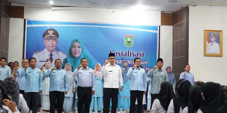 Bupati Solok Hadiri Sosialisasi Tahapan Penerimaan Pegawai Pemerintah Dengan Perjanjian Kerja (PPPK) Tenaga Kesehatan Tahun 2024