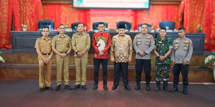 DPRD Kab. Solok Menggelar Rapat Paripurna Penyampaian Laporan Hasil Pembahasan Ranperda Perubahan APBD Tahun 2024