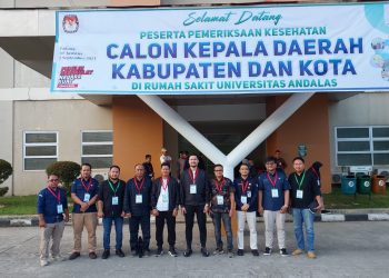 Tes Kesehatan Bapaslon Welly Suheri-Anggit Kurniawan Berjalan Lancar