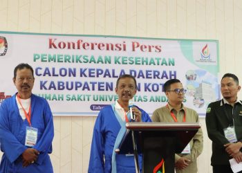 Tes Kesehatan Mara Ondak dan Desrizal Berjalan Lancar