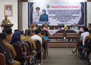 Pemkab Solok Laksanakan Evaluasi Pencapaian PBBP2 dan Optimalisasi PAD dari PBBP2 Melalui System Pendataan PBBP2 Berbasiskan GIS