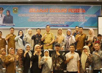 Bupati Solok Diwakili Sekda Medison Hadiri Pembukaan Bimtek PPTK dan Bendahara Pengeluaran Pembantu di Lingkup Setda Kab. Solok