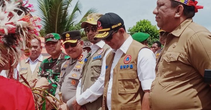 PJ Bupati Mentawai Sambut Kunjungan Kepala BNPB Letjen TNI Suharyanto di Mentawai