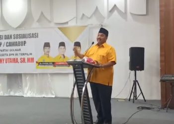 H.Benny Utama Ajak Kader, Simpatisan Partai Golkar dan Masyarakat Pasaman Memilih MODE