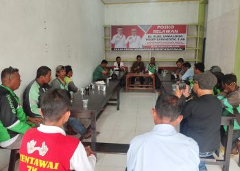Calon Bupati Mentawai, Rijel Samaloisa Tampung Aspirasi Komunitas POTI Tuapeijat
