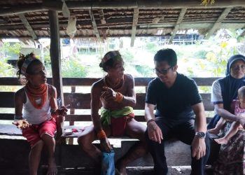 Pasangan Rijel-Yosep Disambut Penuh Suka Cita oleh Masyarakat Saat Sosialisasi di Pulau Siberut