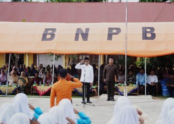 Bupati Safaruddin Pimpin Apel Siaga Bencana Peluncuran Inovasi Setana