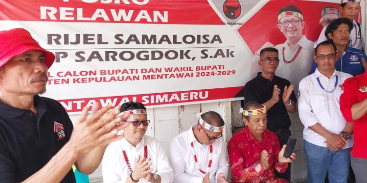 Ketua Relawan Paslon Nomor Urut 1 Rijel-Yosep, Ramses : Mari Jaga Soliditas