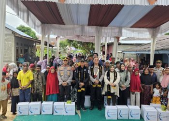 Bupati Lima Puluh Kota Ucapkan Terimakasih Kepada Wakapolda Sumbar Bangun Dua Unit Rumah Warga