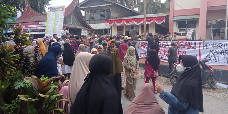 Warga Saniang Baka Tuntut Wali Nagari Mundur, Chandra Bahar: Tuduhan itu Bohong, Pemerintah Nagari Itu Bekerja Ada Regulasinya