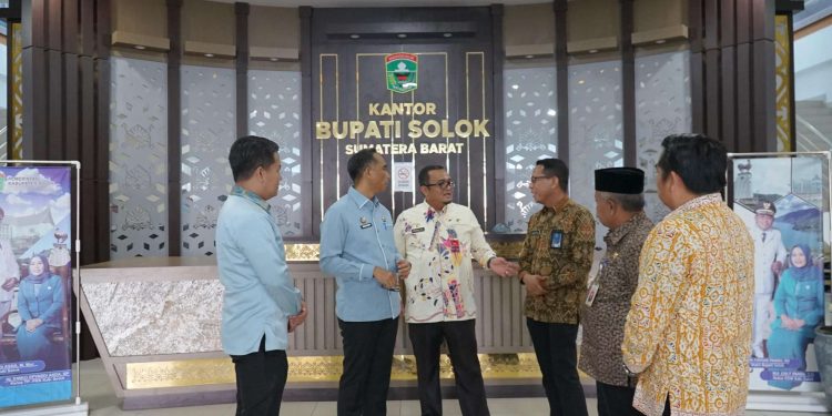 Pemkab Solok Terima Rombongan Study Tiru Kabupaten Rokan Hulu Riau