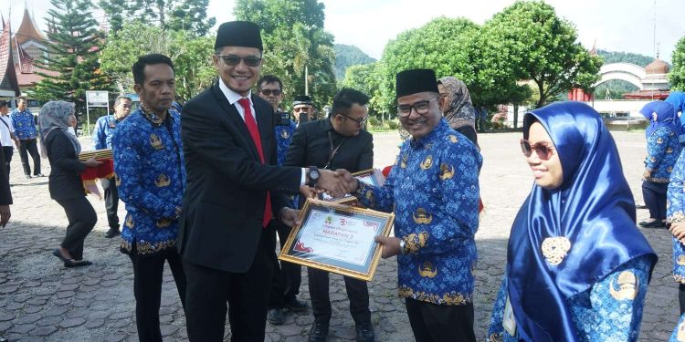 Pemkab Solok Laksanakan Upacara Peringatan Hari Sumpah Pemuda Ke-96 Tahun 2024
