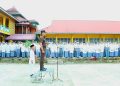 Sobeng Suradal, SH, MH Jadi Pembina Upacara di SMAN 1 Lubuk Sikaping