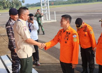 Sekda Mentawai Sambut Kunjungan Kerja Direktur Operasi Basarnas Republik Indonesia