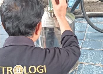 UPTD Metrologi Legal Pasaman Lakukan Tera Ulang SPBU