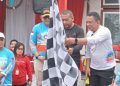 Pemko Padang Bersama Pemkab Mentawai Gelar Jalan Santai di Mentawai