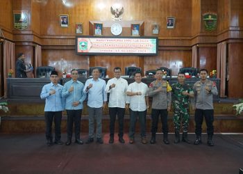 Pjs Bupati Solok Hadiri Rapat Paripurna DPRD Kab. Solok Terkait Ranperda Tentang APBD Tahun Anggaran 2025