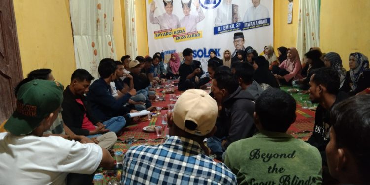 Warga di Muaro Paneh Kembali Deklarasi Dukungan ke Paslon 02, Solok Bersemi dan Otewe Sumbar Makin Menyala