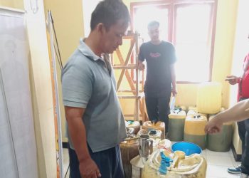 Progam 100 Hari Asta Cita Presiden, Polres Pasaman Amankan Dua Tersangka Pimbunan BBM