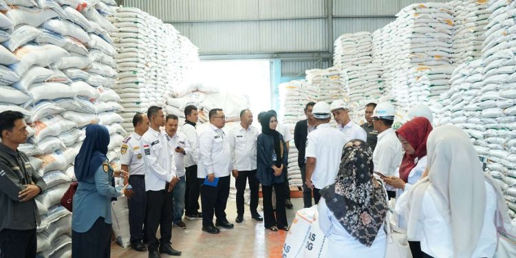 Cek Ketersediaan Pangan Jelang Akhir Tahun 2024, Wabup Solok Sambangi Bulog