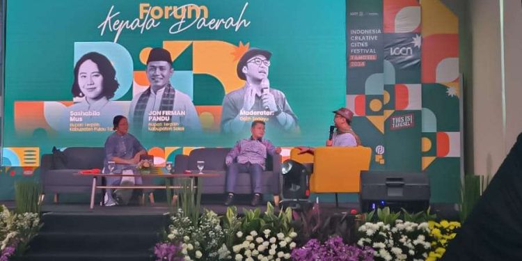 Wakil Bupati Solok Jon Firman Pandu Jadi Pembicara Dalam Ajang ICCF 2024