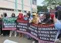 Emak-Emak Bakal Kembali Turun ke Jalan Jika KPU Kabupaten Bandung Abaikan Aduan