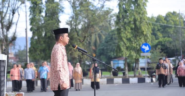 Awali Tahun 2025, Wawako Solok Pimpin Apel Gabungan Perdana Seluruh ASN