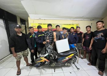 Pelaku Pencurian Alat Tower di Dusun Rokdok Berhasil di Amankan Polsek Siberut