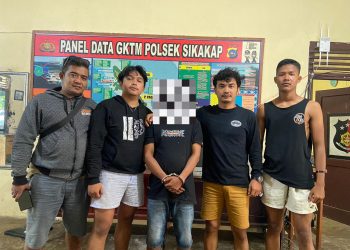 Kedapatan Memiliki Narkoba, Seorang Pria di Amankan Satres Narkoba Polres Mentawai di Pelabuhan Sikakap