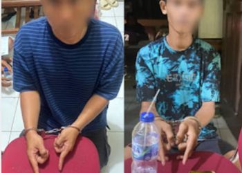Satresnarkoba Polres Mentawai Menangkap Dua Pemuda Karena Miliki Sabu