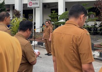 Pimpin Apel Pagi, Happy Darmawan Himbau Seluruh ASN Dukung Visi Misi Kepala Daerah Kota Solok Terpilih