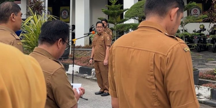 Pimpin Apel Pagi, Happy Darmawan Himbau Seluruh ASN Dukung Visi Misi Kepala Daerah Kota Solok Terpilih