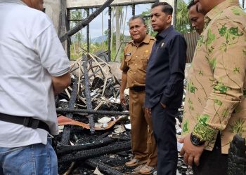 Komisi C DPRD Kota Payakumbuh Bersama Ketua DPRD Kunjungi SDN 54 Padang Tinggi Piliang Yang Terbakar Pada  22 Januari Lalu