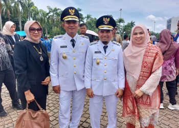 Presiden Prabowo Subianto Melantik Jon Firman Pandu dan Candra sebagai Bupati dan Wakil Bupati Solok Terpilih Periode 2025-2030